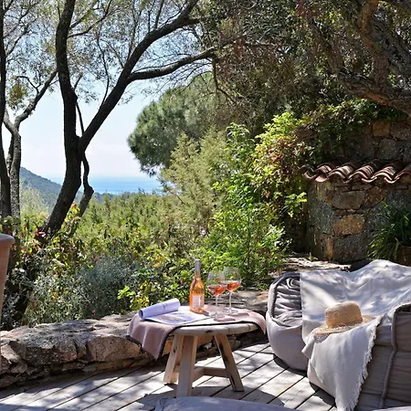 빌라 Domaine Les Oliviers De Palombaggia